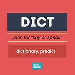 Dict Meaning