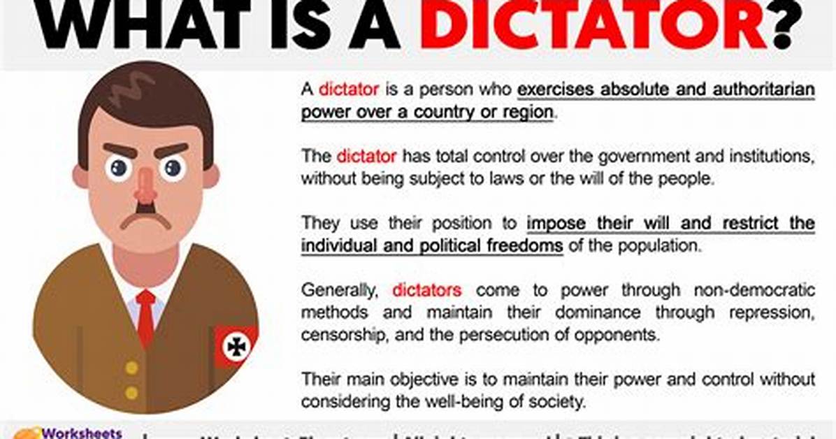 Dictator Meaning
