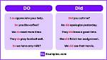 Did and Done Examples?