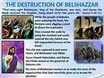 Did Darius Kill Belshazzar?