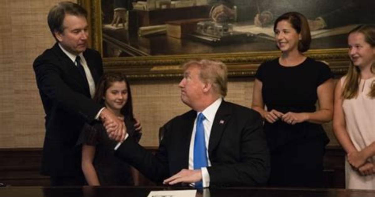Did Kavanaugh Replace Scalia?
