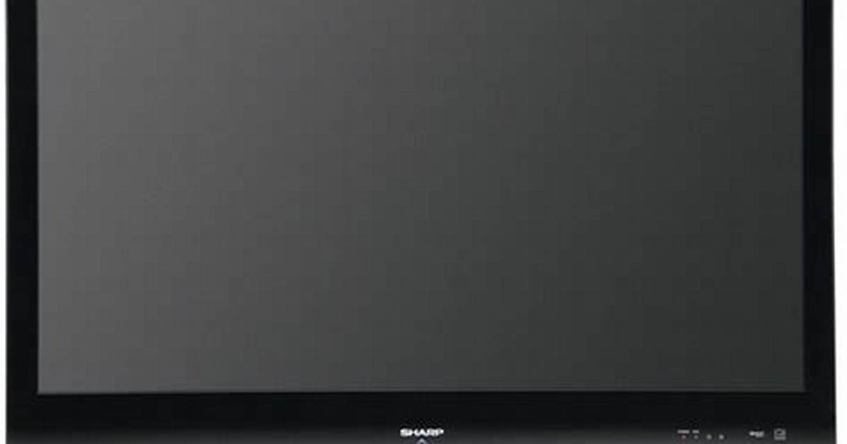 Did Sharp Stop Making Tvs?