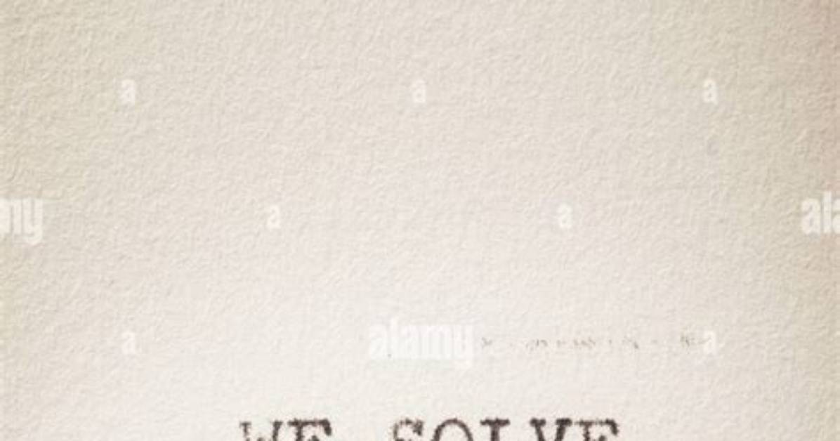 Did the Typewriter Solve Problems?