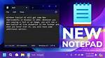 Did Windows Update Notepad?