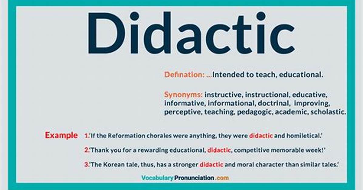 Didactic Example