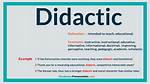 Didactic Example