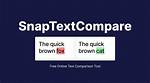 Diff Tool That Can Compare Texts Without Having to Create Text Files