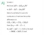 Difference Between Delta H and Delta E