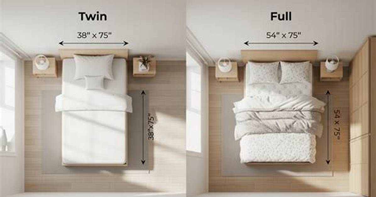 Difference Between Full and Twin