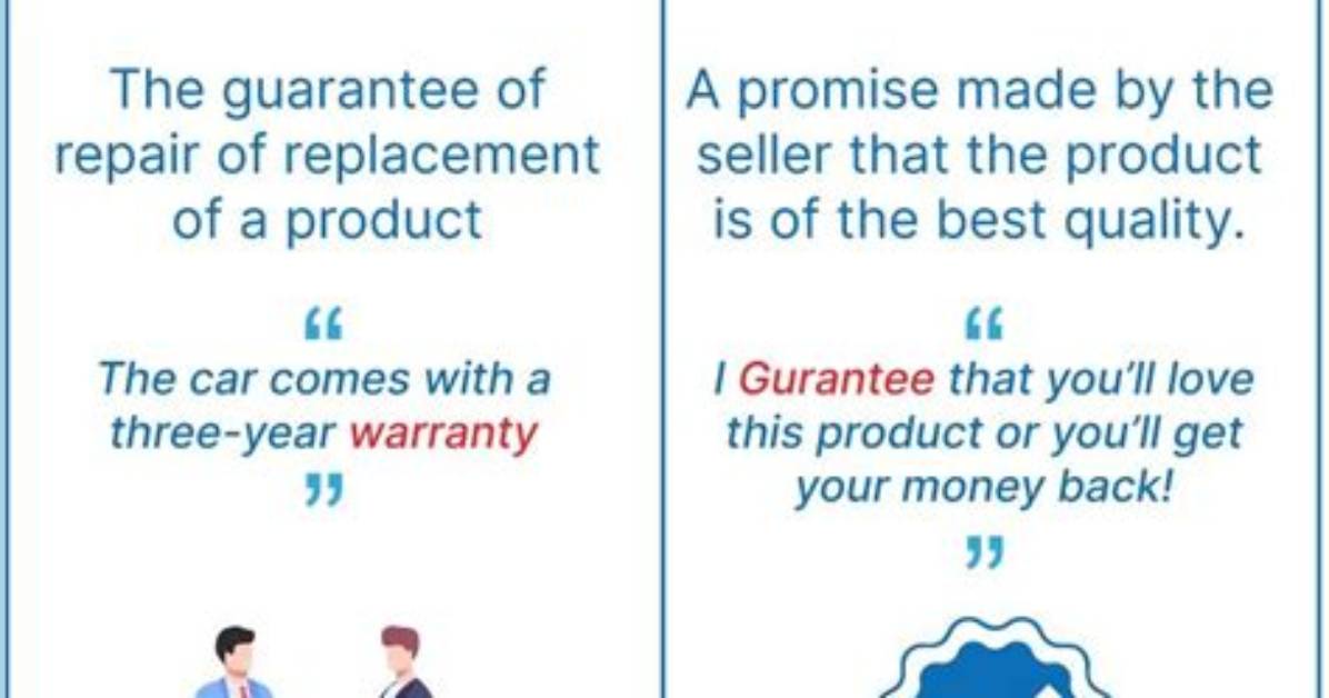 Difference Between Guaranty and Guarantee