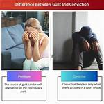 Difference Between Guilt and Conviction