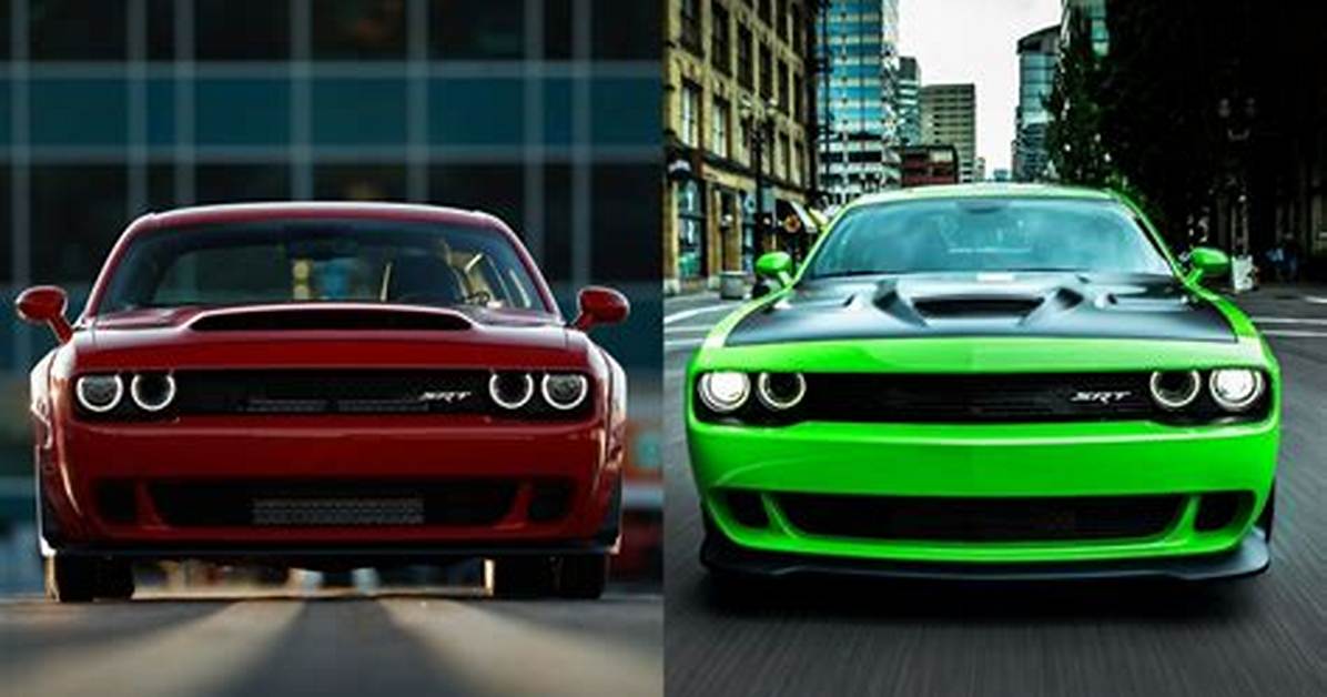 Difference Between Hellcat and Demon