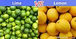 Difference Between Lime and Lemon