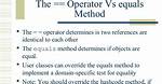 Difference Between == Operator and Equals() Method in C#?