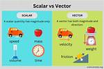 Difference Between Vector and Scalar