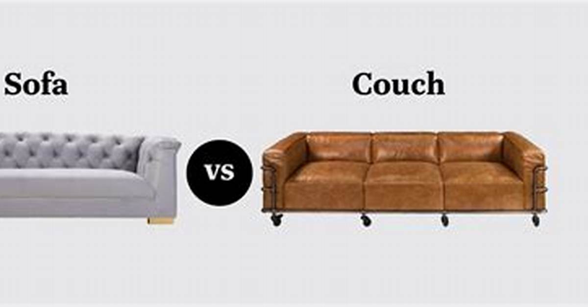 Differences Between Square Sofas & T Cushion Sofas