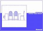 Dining Table Height Standard