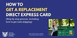 Direct Express Replacement Card