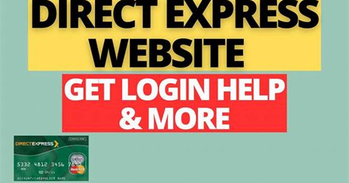 Direct Express Website