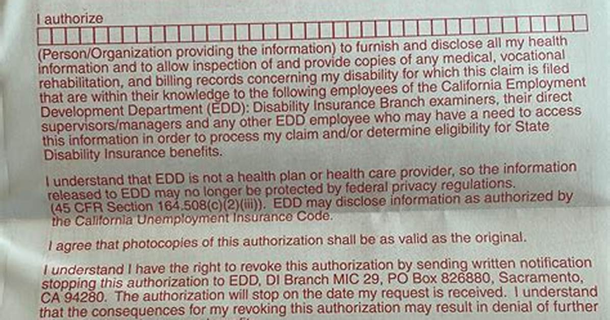 Disability Edd