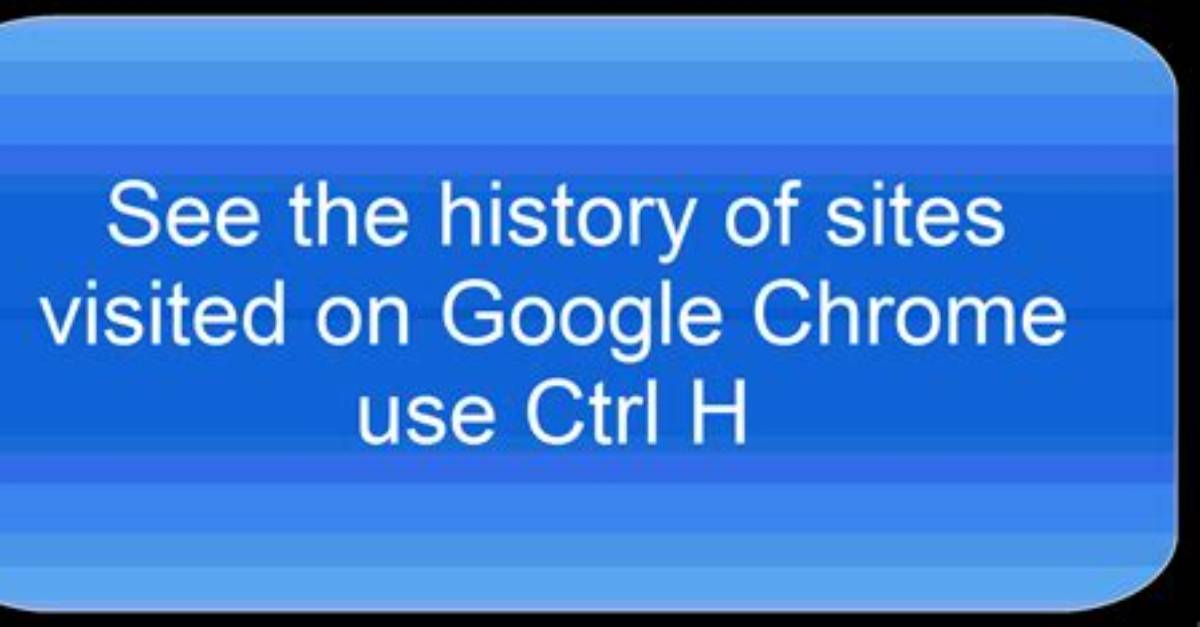 Disable Google Chrome's Ctrl + H