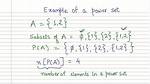 Discrete Math Power Set?