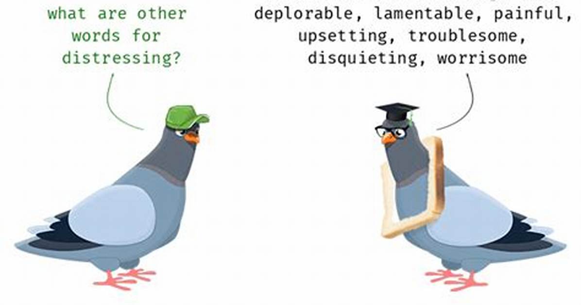 Distressing Synonym