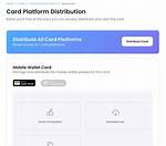 Distributes the Cards