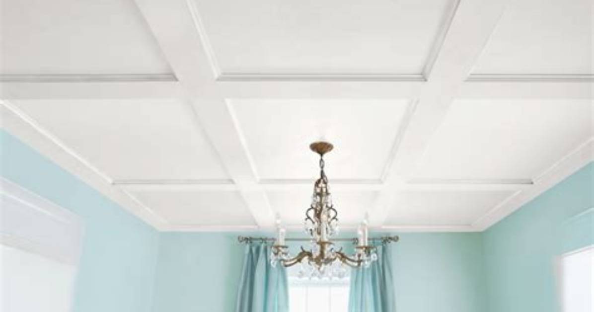 Diy Coffered Ceiling