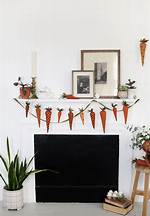 Diy Fabric Carrot Garland
