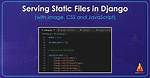 Django Not Serving Static Files
