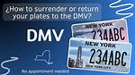 Dmv Return Plates