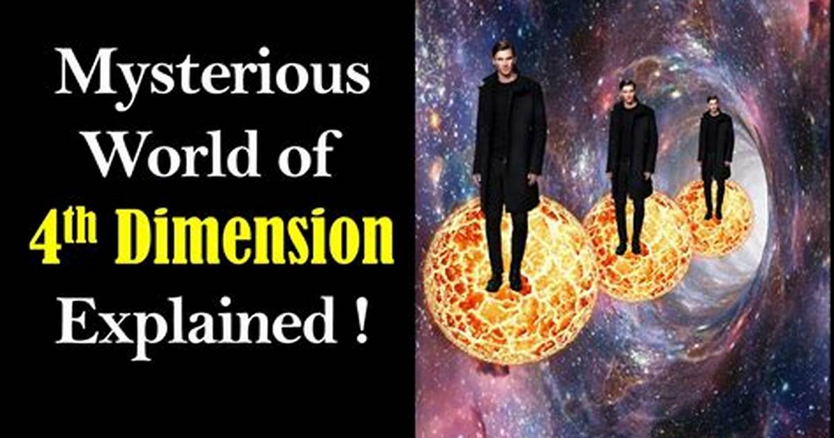 Do 4Th Dimensional Beings Exist?