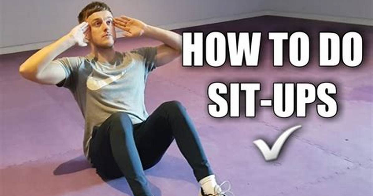 Do a Proper Sit up?