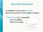 Do All Bounded Sequences Converge?