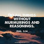 Do All Things Without Murmuring and Disputing Meaning?