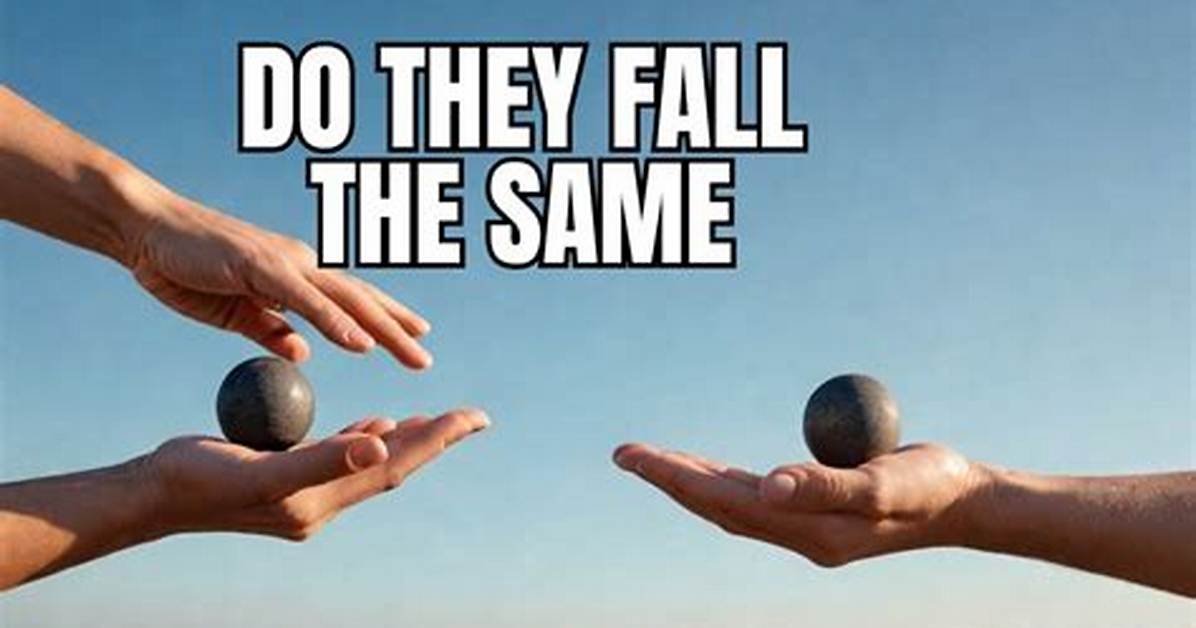 Do All Weights Fall at the Same Speed?