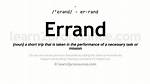 Do an Errand Meaning?
