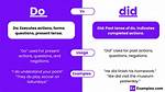 Do and Did Usage?