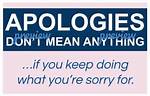 Do Apologies Mean Anything?