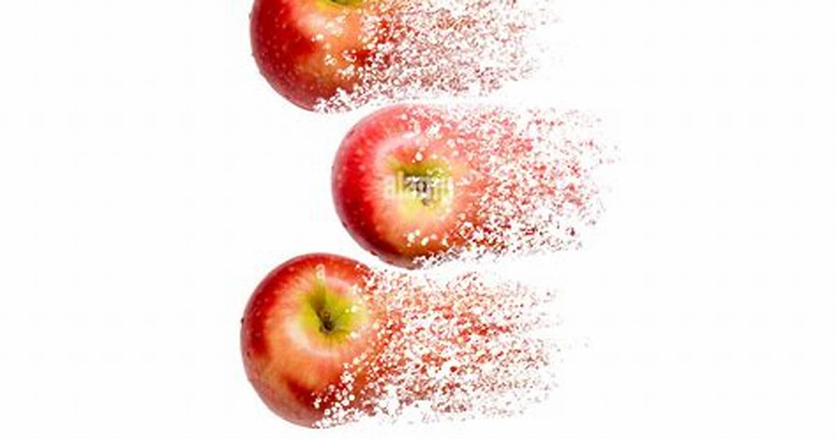 Do Apples Disintegrate