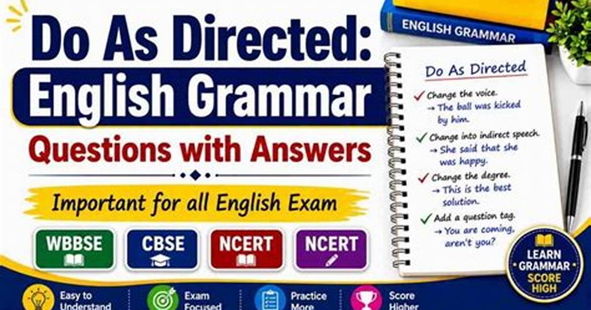 Do as Directed