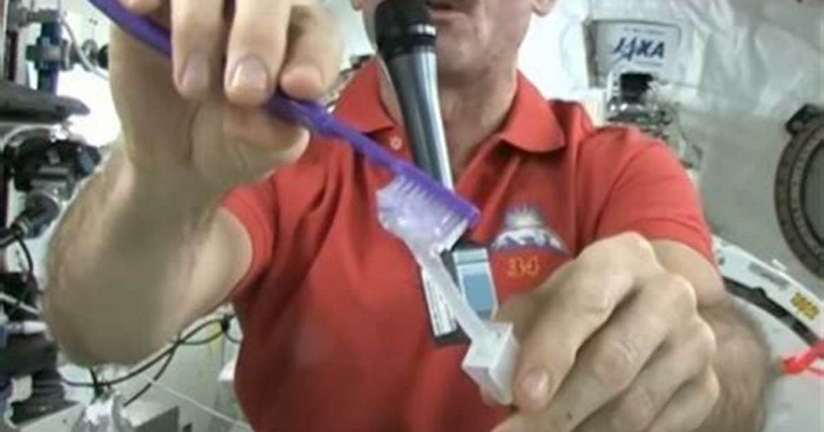 Do Astronauts Swallow Toothpaste?