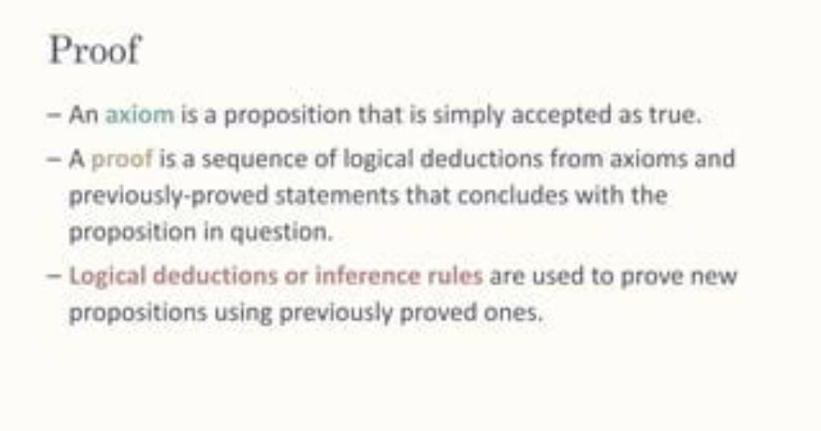 Do Axioms Need Proof?