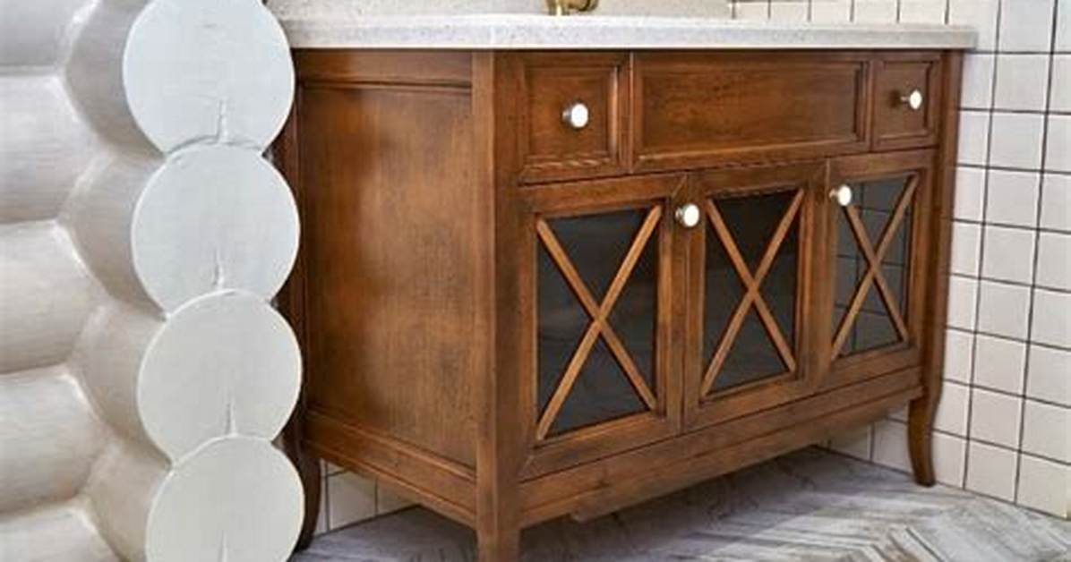 Do Bathroom Vanities Have Backs?