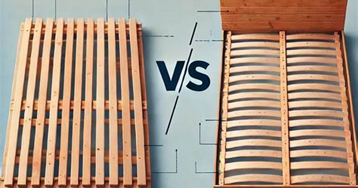Do Bed Slats Make a Difference?