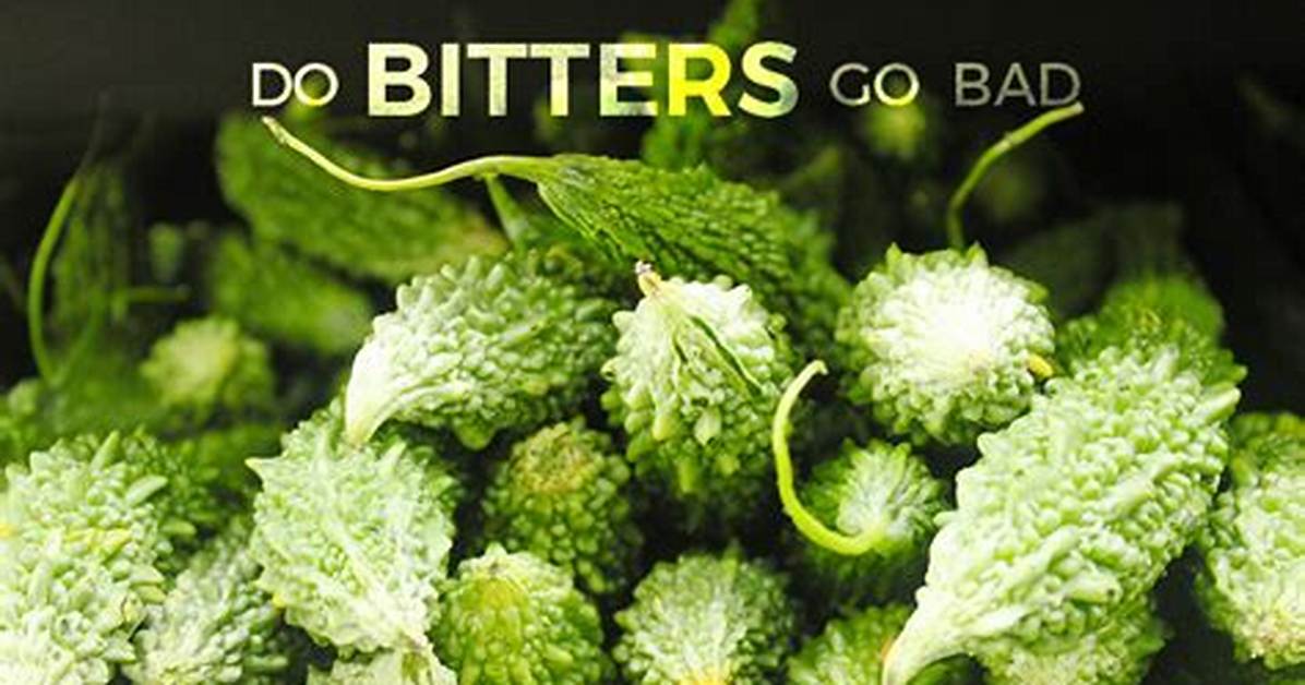 Do Bitters Go Bad?