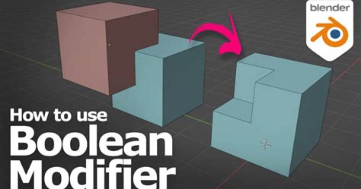 Do Boolean in Blender?