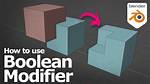 Do Boolean in Blender?