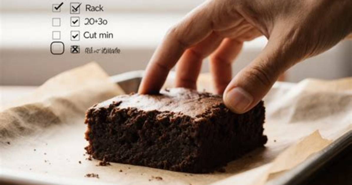 Do Brownies Solidify When Cooled?